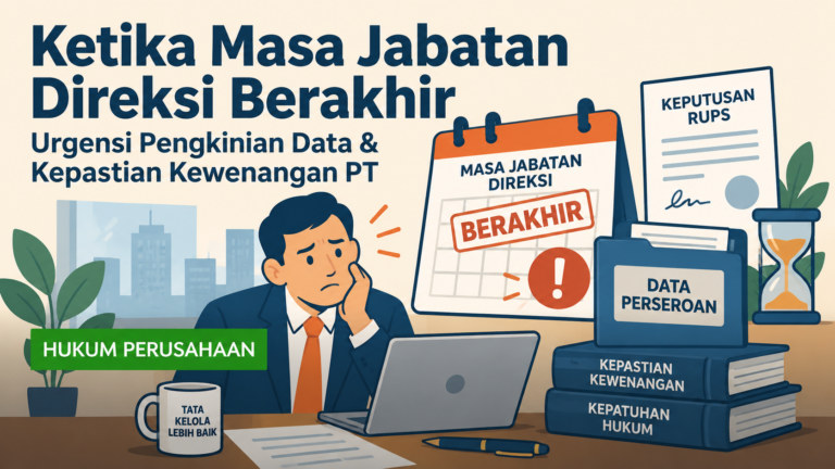 Ketika Masa Jabatan Direksi Berakhir: Urgensi Pengkinian Data dan Kepastian Kewenangan dalam Perseroan Terbatas